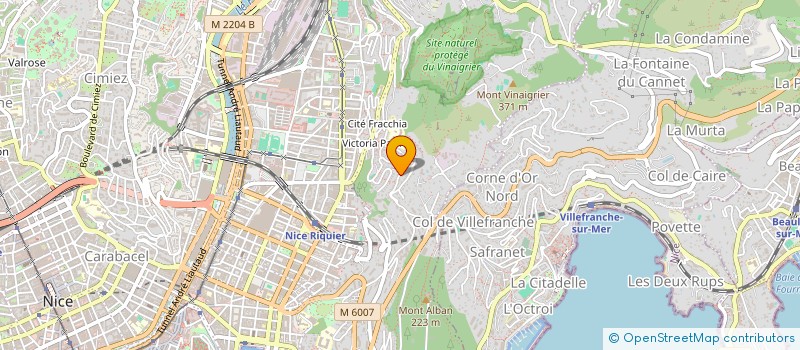 localisation de l'entreprise SPFPLAS GIGLINVEST  NICE