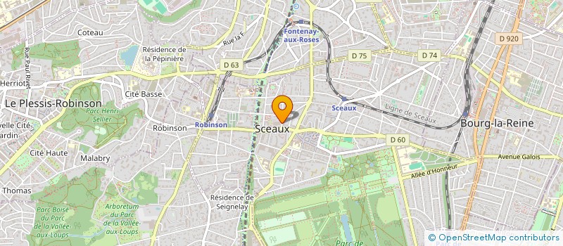 localisation de l'entreprise SPFPLAS GUILLAUME INVEST à SCEAUX