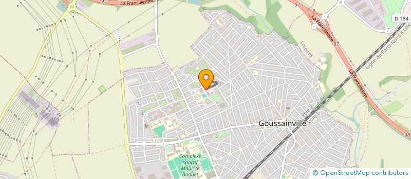 localisation de l'entreprise SPFPLAS IA INVEST  GOUSSAINVILLE