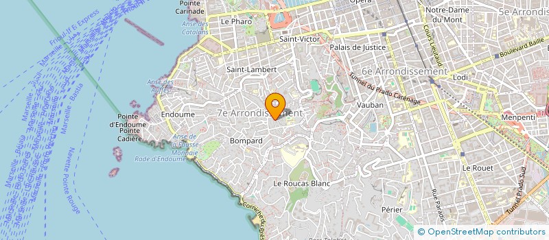 localisation de l'entreprise SPFPLAS ORTHO  MARSEILLE