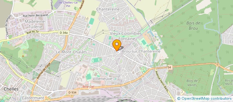 localisation de l'entreprise SPFPLAS PEDRON TURBE à CHELLES