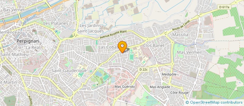 localisation de l'entreprise SPFPLAS STEFANIE QUILES  PERPIGNAN