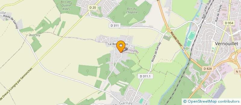 localisation de l'entreprise SPFPLAS VB CADUCEE à GARNAY