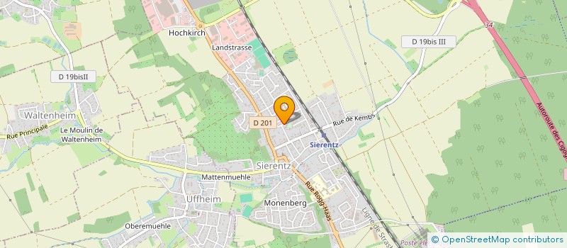 localisation de l'entreprise SPFPLAS VIEL  SIERENTZ