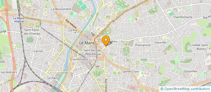 localisation de l'entreprise SPFPLAS VLB à LE MANS