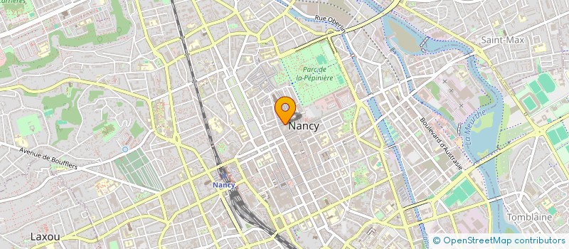 localisation de l'entreprise SPFPLSAS DE PHARMACIENS D'OFFICINE CHRISTMANN  NANCY