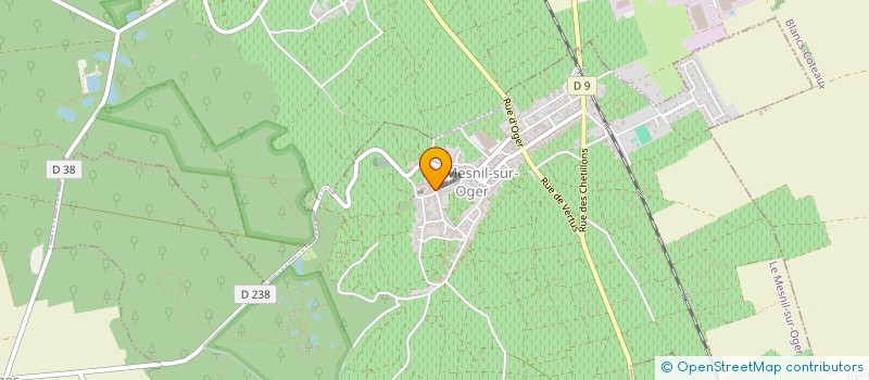 localisation de l'entreprise SPG  LE MESNIL-SUR-OGER