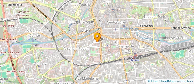 localisation de l'entreprise SPG BUSINESS à RENNES