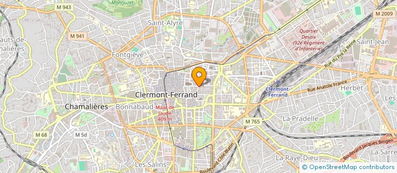 localisation de l'entreprise SPG DEVELOPPEMENT  CLERMONT-FERRAND