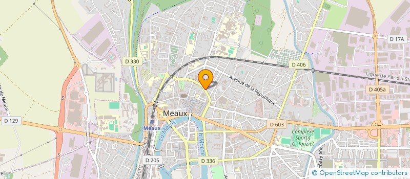 localisation de l'entreprise SPG GUYOT PETOIN à MEAUX