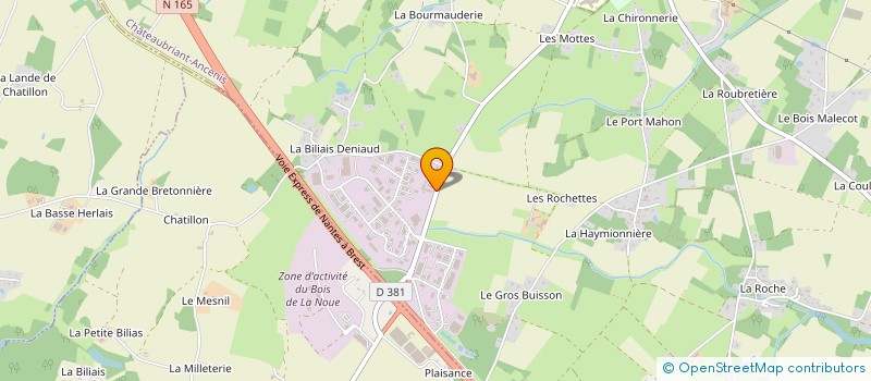 localisation de l'entreprise SPG HOLDING  VIGNEUX-DE-BRETAGNE