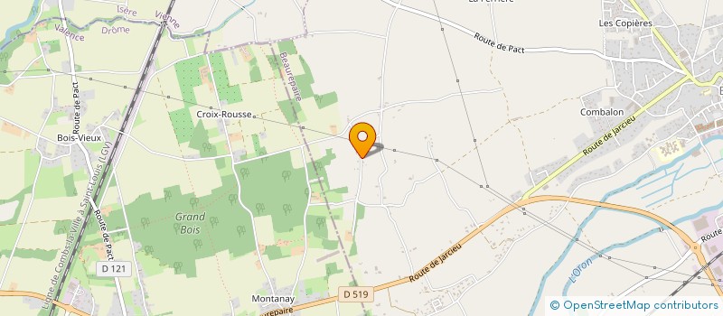 localisation de l'entreprise SPG LESAGE  BEAUREPAIRE