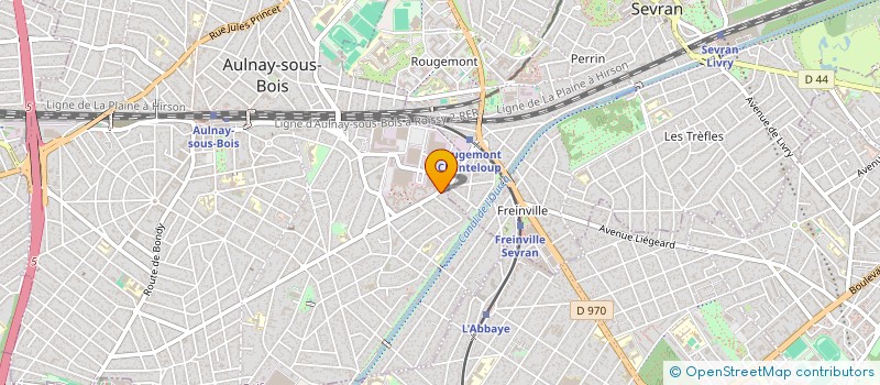 localisation de l'entreprise SPG MENUISERIE à AULNAY-SOUS-BOIS