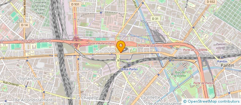 localisation de l'entreprise SPG -TOP VIGILANCE  PARIS