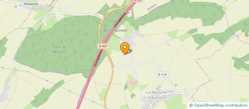 localisation de l'entreprise SPGB  LA DRENNE