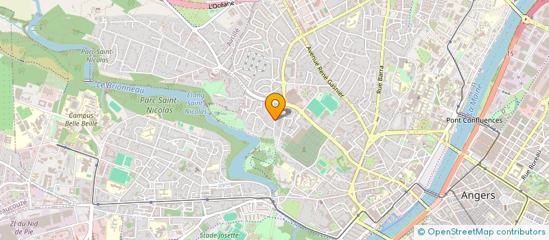 localisation de l'entreprise SPGEST à ANGERS