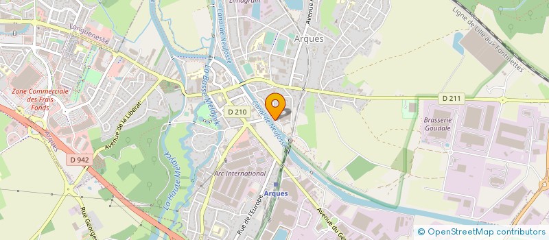 localisation de l'entreprise SPGIS à ARQUES