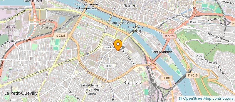 localisation de l'entreprise SPGM à ROUEN