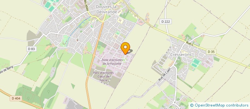 localisation de l'entreprise SPH  DOUVRES-LA-DELIVRANDE