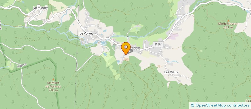 localisation de l'entreprise SPH DEVELOPPEMENT  FRESSE