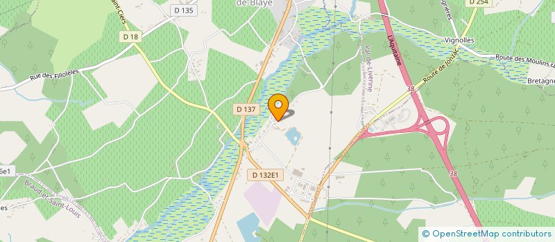 localisation de l'entreprise SPH SOLUTION POUR L'HABITAT à SAINT-AUBIN-DE-BLAYE