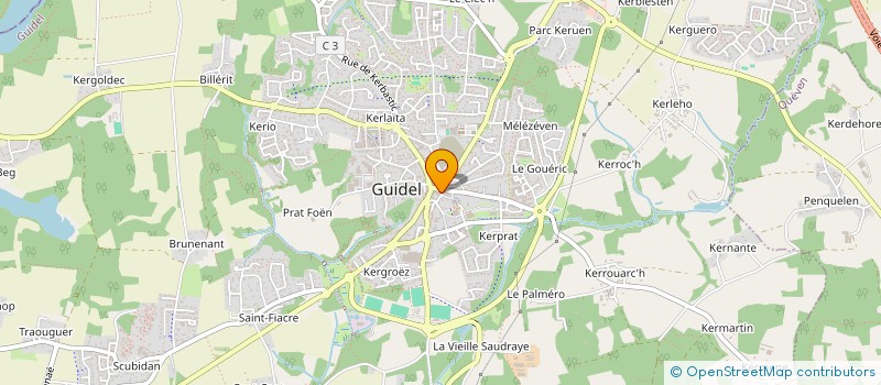 localisation de l'entreprise SPHAERA FINANCAE à GUIDEL