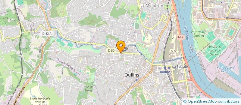 localisation de l'entreprise SPHENIPOLIS I  OULLINS-PIERRE-BENITE