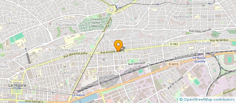 localisation de l'entreprise SPHER'AUTOS à LE HAVRE