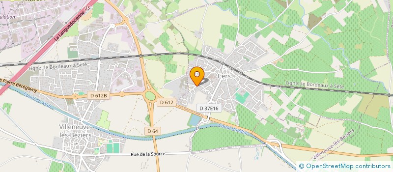 localisation de l'entreprise SPHER'EXTERIEUR à CERS