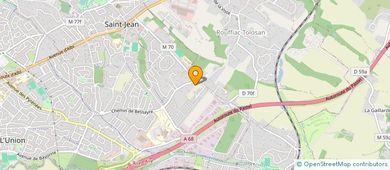 localisation de l'entreprise SPHERE  ROUFFIAC-TOLOSAN