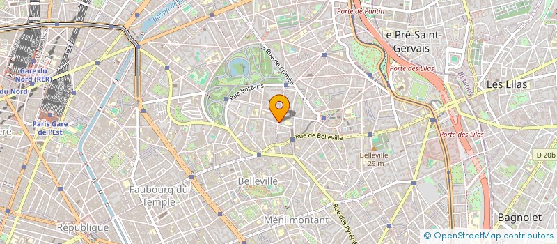 localisation de l'entreprise SPHERE  PARIS