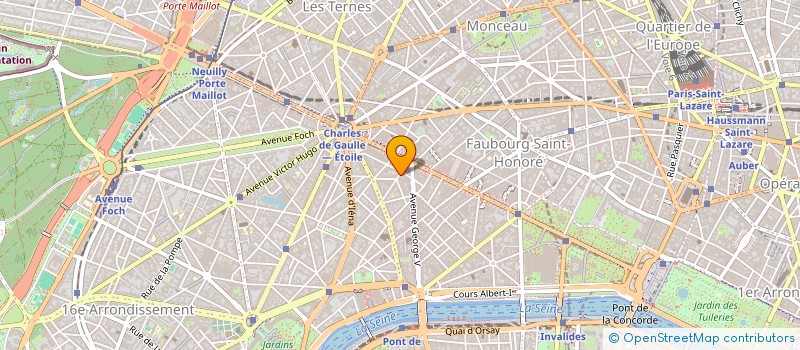 localisation de l'entreprise SPHERE  PARIS