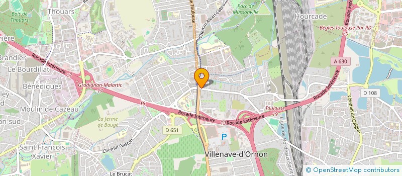 localisation de l'entreprise SPHERE BOUTIQUE  VILLENAVE-D'ORNON