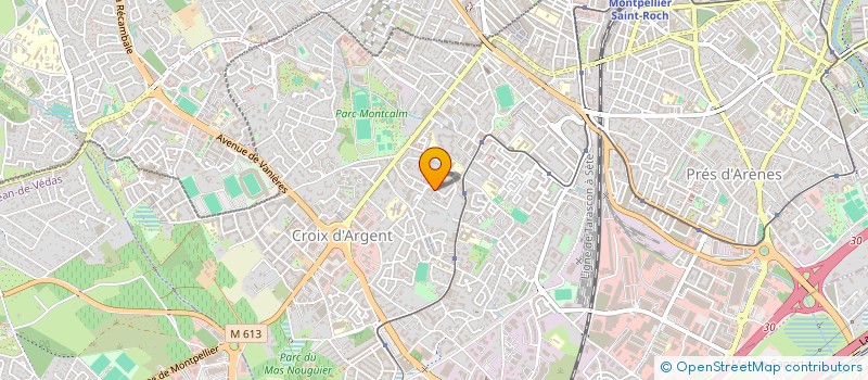 localisation de l'entreprise SPHERE CONSTRUCTION à MONTPELLIER