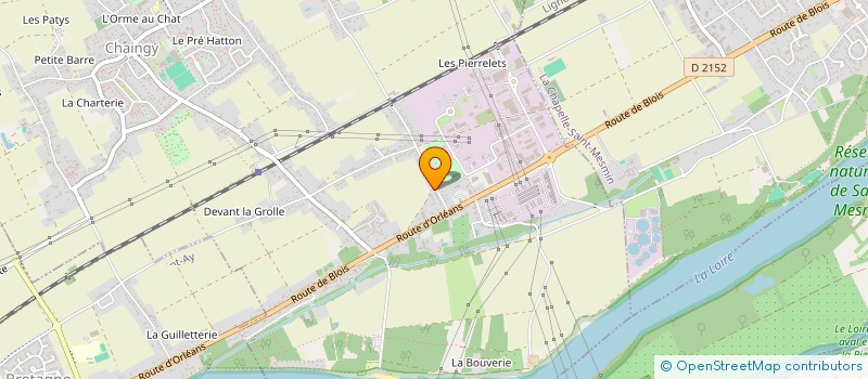 localisation de l'entreprise SPHERE CONTROL à CHAINGY