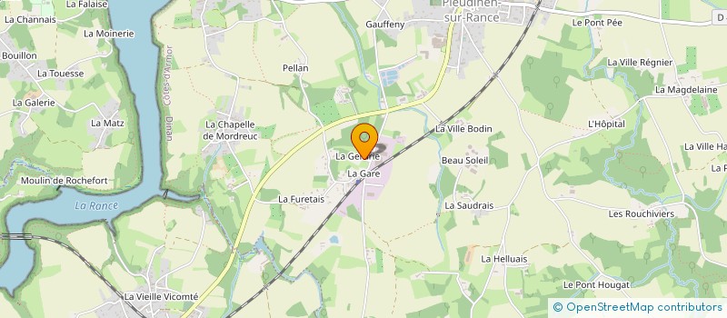 localisation de l'entreprise SPHERE DE VIES, SENSIBILISER A L'EVOLUTION DE LA BIODIVERSITE ET PARTICIPER A LA CONSERVATION DE SON POTENTIEL  PLEUDIHEN-SUR-RANCE