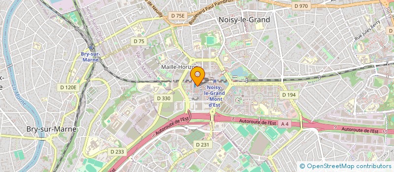 localisation de l'entreprise SPHERE ECO SOL'AIR à NOISY-LE-GRAND