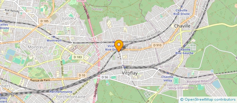 localisation de l'entreprise SPHERE ENERGIE  VIROFLAY
