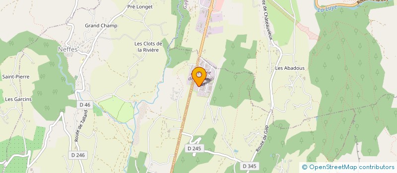 localisation de l'entreprise SPHERE IMMOBILIER  CHATEAUVIEUX