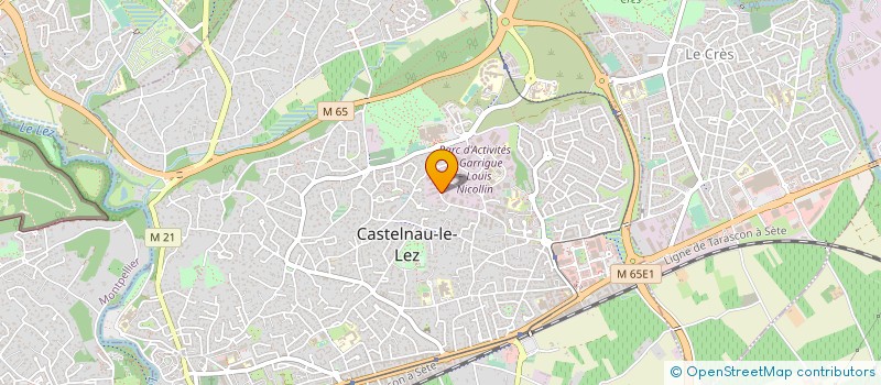 localisation de l'entreprise SPHERE IMPACT à CASTELNAU-LE-LEZ