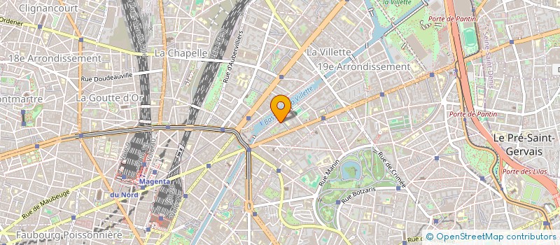 localisation de l'entreprise SPHERE MEDIA  PARIS