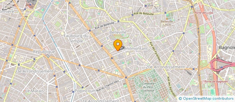 localisation de l'entreprise SPHERE PUBLIQUE  PARIS