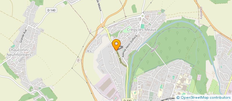 localisation de l'entreprise SPHERE UP  CREGY-LES-MEAUX