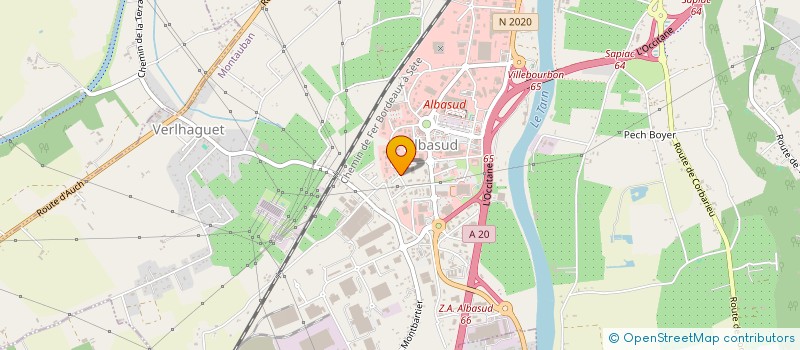localisation de l'entreprise SPHEREA POWER & INSTRUMENTATION à TOULOUSE