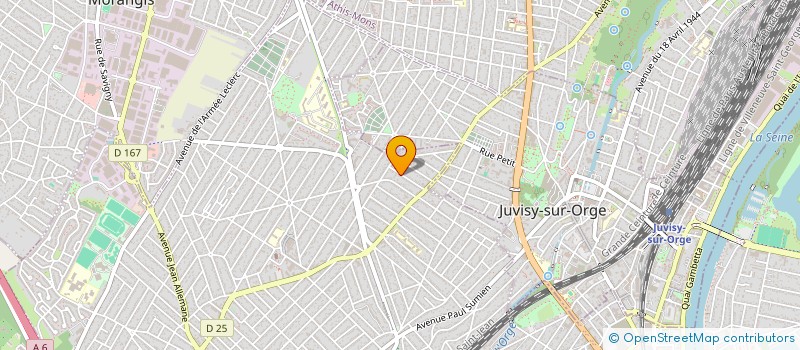 localisation de l'entreprise SPHEREDATA à SAVIGNY-SUR-ORGE
