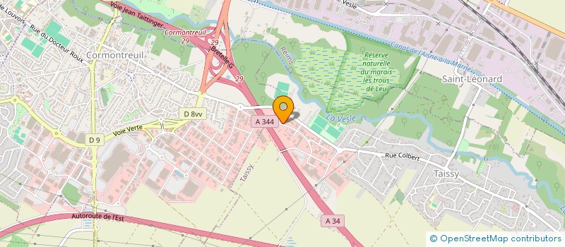 localisation de l'entreprise SPHERES PLAISIRS  TAISSY