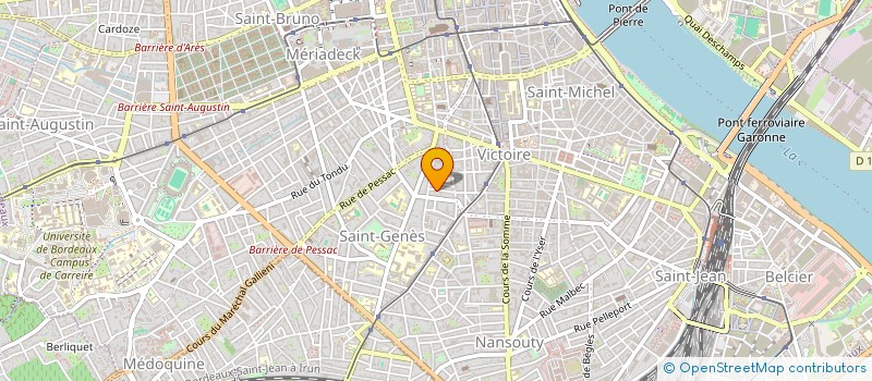 localisation de l'entreprise SPHERHE  BORDEAUX