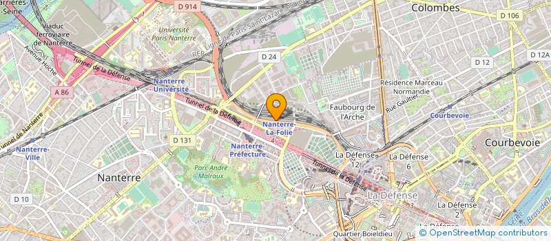 localisation de l'entreprise SPHERIA à RUEIL-MALMAISON