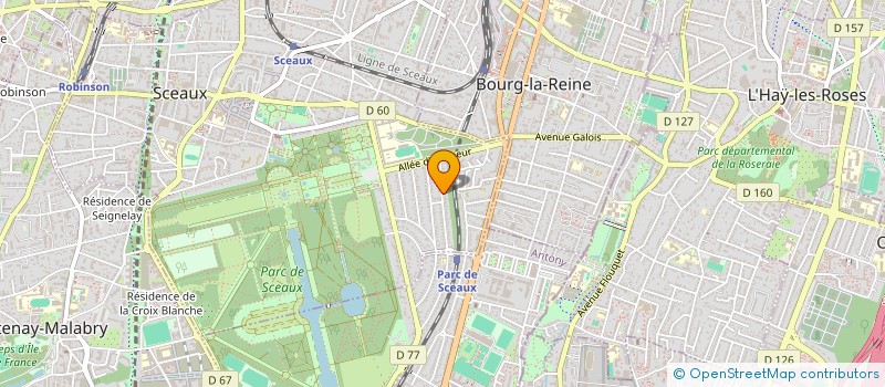 localisation de l'entreprise SPHERIMMO à SCEAUX