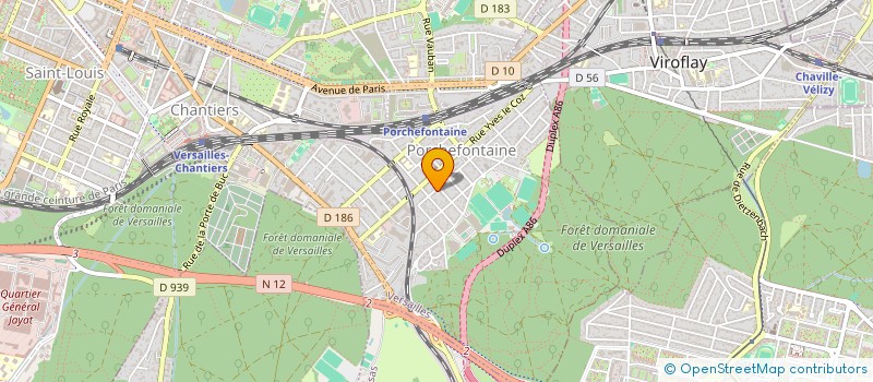 localisation de l'entreprise SPHINX CERTIFICATION à VERSAILLES